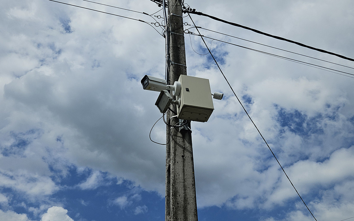 Önkormányzati ANPR kamera