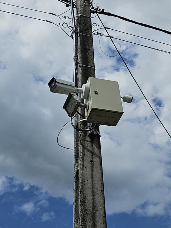 Önkormányzati ANPR kamera